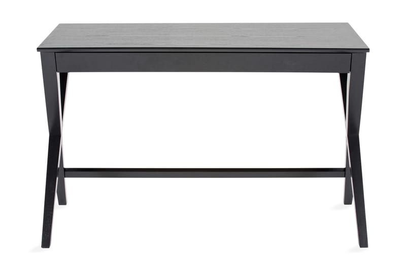 Skrivebord Writex 120 cm med Oppbevaringsskuff - Natur/Svart - Skrivebord - Databord & PC bord