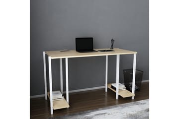 Skrivebord Yepan 60x73,8x125,2 cm med oppbevaring - Hvit - Møbler - Bord - Kontorbord - Skrivebord