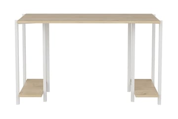 Skrivebord Yepan 60x73,8x125,2 cm med oppbevaring - Hvit - Møbler - Bord - Kontorbord - Skrivebord