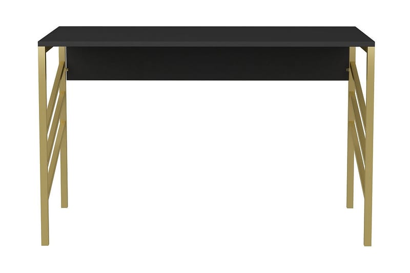 Skrivebord Yepan 60x74,8x120 cm - Gull/Antrasitt - Skrivebord - Databord & PC bord