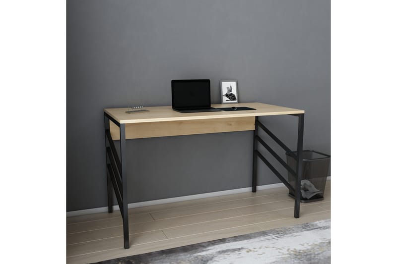 Skrivebord Yepan 60x74,8x120 cm - Svart - Skrivebord - Databord & PC bord