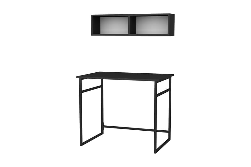Skrivebord Yepan 60x75x90 cm - Svart/Antrasitt - Skrivebord - Databord & PC bord
