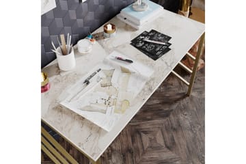 Sotinge Skrivebord 120 cm - Gull - Møbler - Bord - Kontorbord - Skrivebord