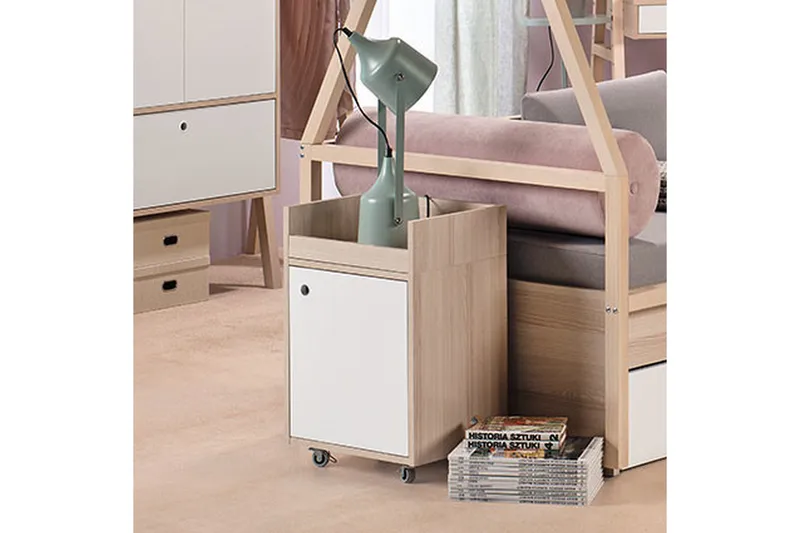 SPOT Hurts Tre / Natur / Hvit - VOX - Møbler - Bord - Kontorbord - Skrivebord