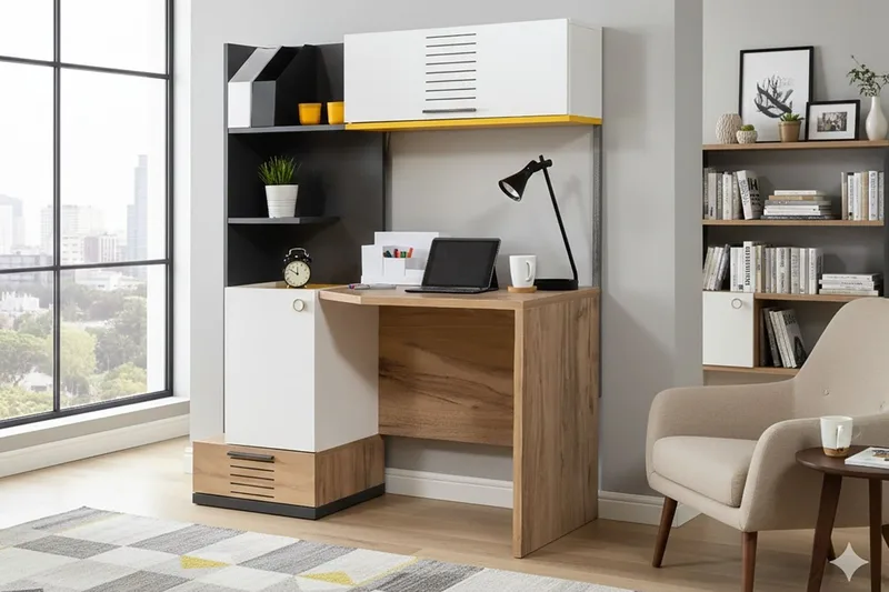 Study Desk Homitis - Møbler - Bord - Kontorbord - Skrivebord