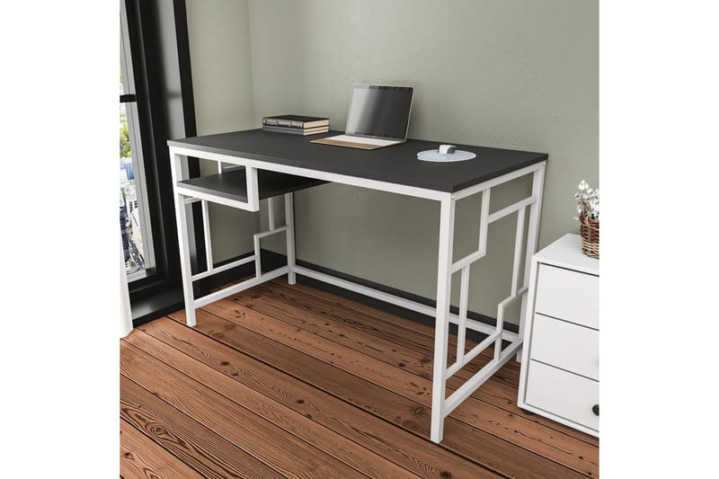 Vinresk Skrivebord 60x74,8x120 cm - Hvit - Møbler - Bord - Kontorbord - Skrivebord