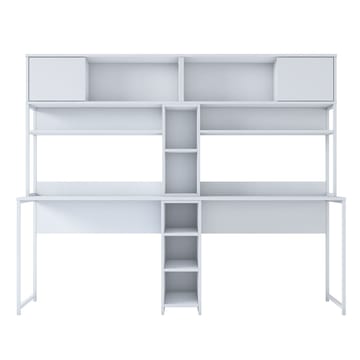 Skrivebord Wallxpert Dara (210 x 170,5 x 50 cm) Hvit - Hvit - Møbler - Bord - Kontorbord - Skrivebord