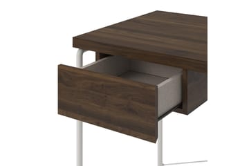 Webster Skrivebord 107 cm med Oppbevaringsskuff Valnøttsbrun - Novogratz - Møbler - Bord - Kontorbord - Skrivebord