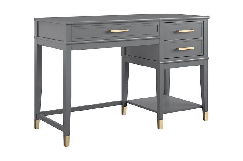 Westerleigh Hev- og Senkbart Skrivebord 116 cm med Skuffer G - CosmoLiving - Møbler - Bord - Kontorbord - Skrivebord