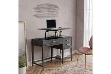 Westerleigh Hev- og Senkbart Skrivebord 116 cm med Skuffer G - CosmoLiving - Møbler - Bord - Kontorbord - Skrivebord