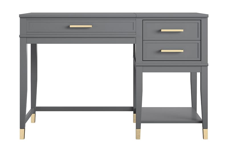 Westerleigh Hev- og Senkbart Skrivebord 116 cm med Skuffer G
