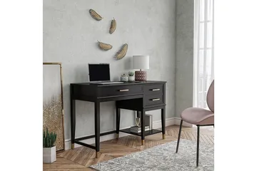 WesterleigH Skrivebord 116 cm Høy- og senkbart 3 Skuffer Sva - CosmoLiving - Møbler - Bord - Kontorbord - Skrivebord