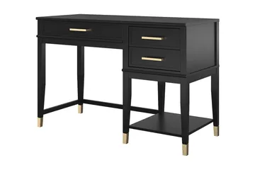 WesterleigH Skrivebord 116 cm Høy- og senkbart 3 Skuffer Sva - CosmoLiving - Møbler - Bord - Kontorbord - Skrivebord