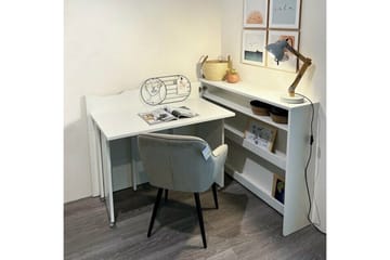 White - Møbler - Bord - Kontorbord - Skrivebord - Hjørneskrivebord