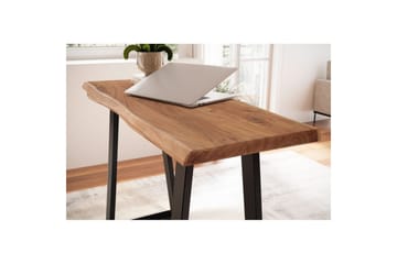 Skrivebord Wohnling Heltre med trekanter metallramme - Møbler - Bord - Kontorbord - Skrivebord