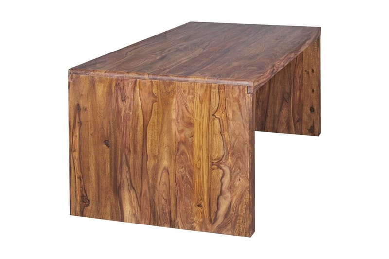 Skrivebord Wohnling Massive treb bein, landlig stil 200x100 cm, rosentre - 200x100 cm, rosentre - Møbler - Bord - Kontorbord - Skrivebord