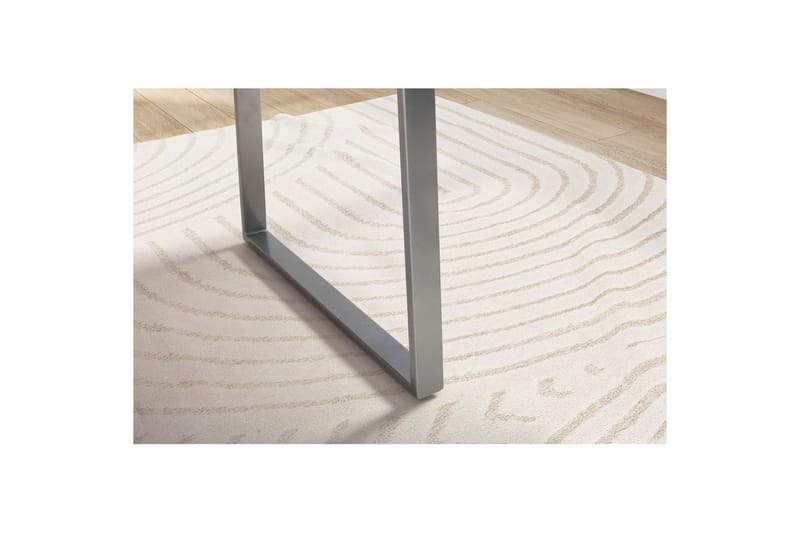 Skrivebord Wohnling Massivt treverk trekanter metallbein landlig stil Sølv, rett, 200x100 cm - Sølv, rett, 200x100 cm - Møbler - Bord - Kontorbord - Skrivebord
