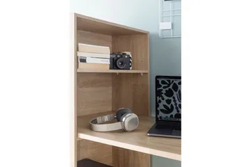 Skrivebord Wohnling med hylle 120x120x53 cm tre moderne stil Sonoma - Sonoma - Møbler - Bord - Kontorbord - Skrivebord