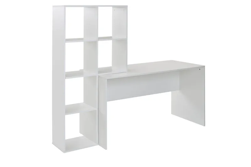 Skrivebord Wohnling med oppbevaringshylle 170 cm moderne