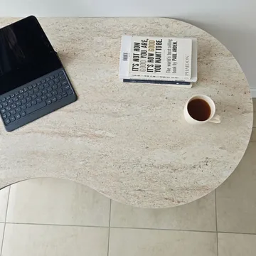 Soryn Skrivebord 120x75x60 cm - Travertine Walnut - Møbler - Bord - Kontorbord - Skrivebord