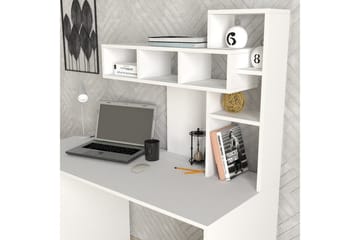 Studie skrivebord Korallhvit - Gull/Hvit - Møbler - Bord - Kontorbord - Skrivebord