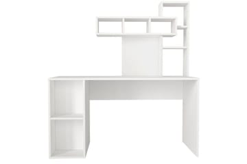 Studie skrivebord Korallhvit - Gull/Hvit - Møbler - Bord - Kontorbord - Skrivebord