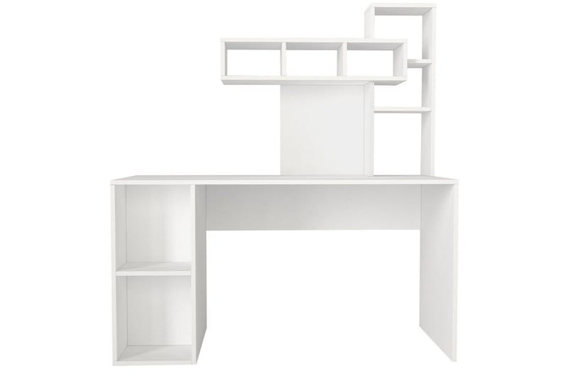 Studie skrivebord Korallhvit - Gull/Hvit - Møbler - Bord - Kontorbord - Skrivebord