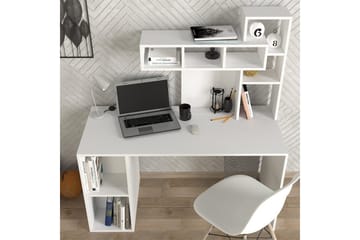 Studie skrivebord Korallhvit - Gull/Hvit - Møbler - Bord - Kontorbord - Skrivebord