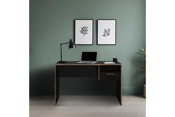 Studie skrivebord Matulca Antrasitt / Eik - Antrasitt / Eik - Møbler - Bord - Kontorbord - Skrivebord