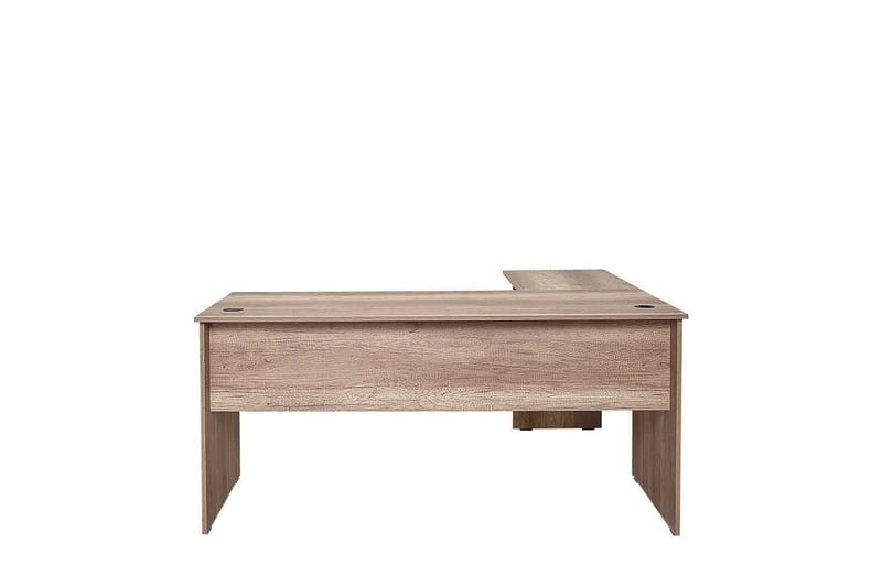 Studie skrivebord Quelanwich Lys valnøtt - Lys valnøtt - Møbler - Bord - Kontorbord - Skrivebord