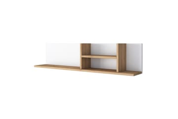 Studie skrivebord Traven Valnøtt / Hvit - Hvit - Møbler - Bord - Kontorbord - Skrivebord