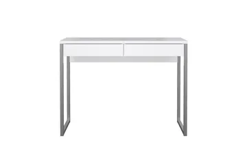 Taketo Skrivebord 40x101,6 cm - Hvit - Møbler - Bord - Kontorbord - Skrivebord