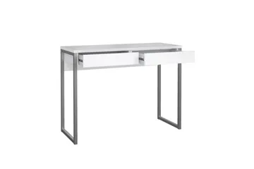 Taketo Skrivebord 40x101,6 cm - Hvit - Møbler - Bord - Kontorbord - Skrivebord