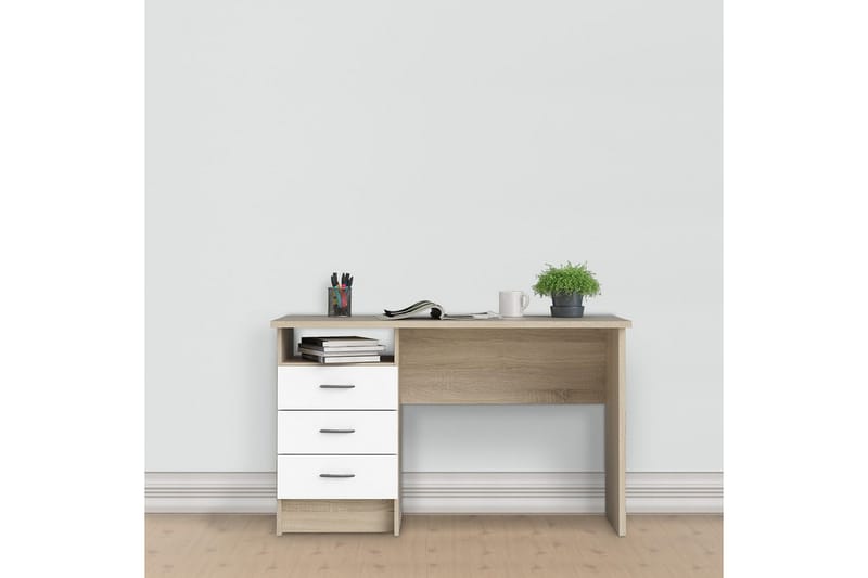 Taketo Skrivebord 48,1x120,1 cm - Natur - Møbler - Bord - Kontorbord - Skrivebord