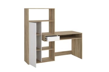 Taketo Skrivebord 60x163 cm - Hvit - Møbler - Bord - Kontorbord - Skrivebord