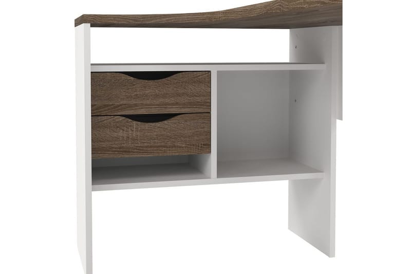 Taketo Skrivebord 81x145,1 cm - Hvit - Møbler - Bord - Kontorbord - Skrivebord