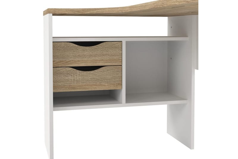 Taketo Skrivebord 81x145,1 cm - Hvit - Møbler - Bord - Kontorbord - Skrivebord