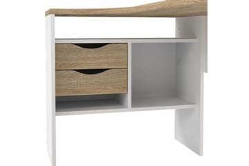 Taketo Skrivebord 81x145,1 cm - Hvit - Møbler - Bord - Kontorbord - Skrivebord