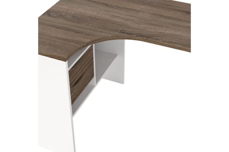 Taketo Skrivebord 81x145,1 cm - Hvit - Møbler - Bord - Kontorbord - Skrivebord