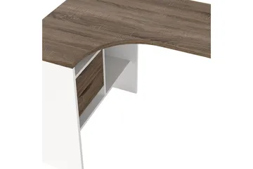 Taketo Skrivebord 81x145,1 cm - Hvit - Møbler - Bord - Kontorbord - Skrivebord