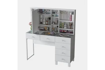 Talros Sminkebord 120 cm - Hvit - Møbler - Bord - Kontorbord - Skrivebord