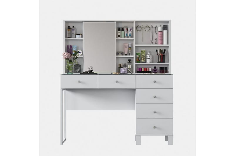 Talros Sminkebord 120 cm, Hvit