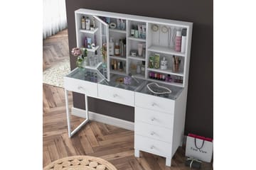 Talros Sminkebord 120 cm - Hvit - Møbler - Bord - Kontorbord - Skrivebord