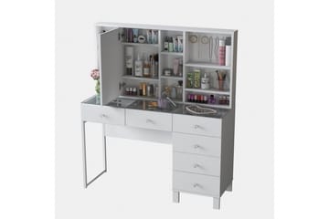 Talros Sminkebord 120 cm - Hvit - Møbler - Bord - Kontorbord - Skrivebord