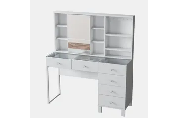 Talros Sminkebord 120 cm - Hvit - Møbler - Bord - Kontorbord - Skrivebord