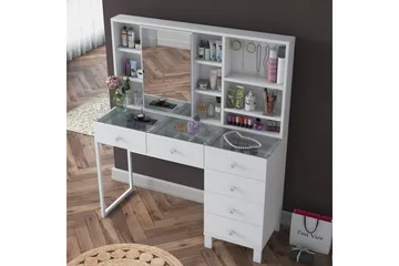 Talros Sminkebord 120 cm - Hvit - Møbler - Bord - Kontorbord - Skrivebord