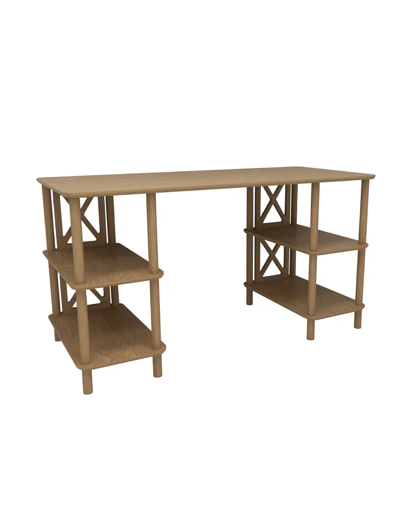 Ticoman Skrivebord 145 cm, Eik