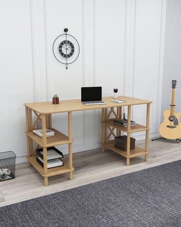 Ticoman Skrivebord 145 cm - Eik - Møbler - Bord - Kontorbord - Skrivebord