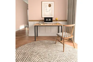 Viva Skrivebord 140 cm - Eik/Sort - Møbler - Bord - Kontorbord - Skrivebord