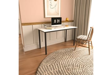 Viva Skrivebord 55x110 cm - Sort/Hvit - Møbler - Bord - Kontorbord - Skrivebord